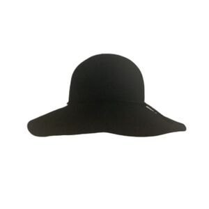 Phenix Women’s Crown Floppy BOHO 100% Wool Hat. Color Black. Size O/S.